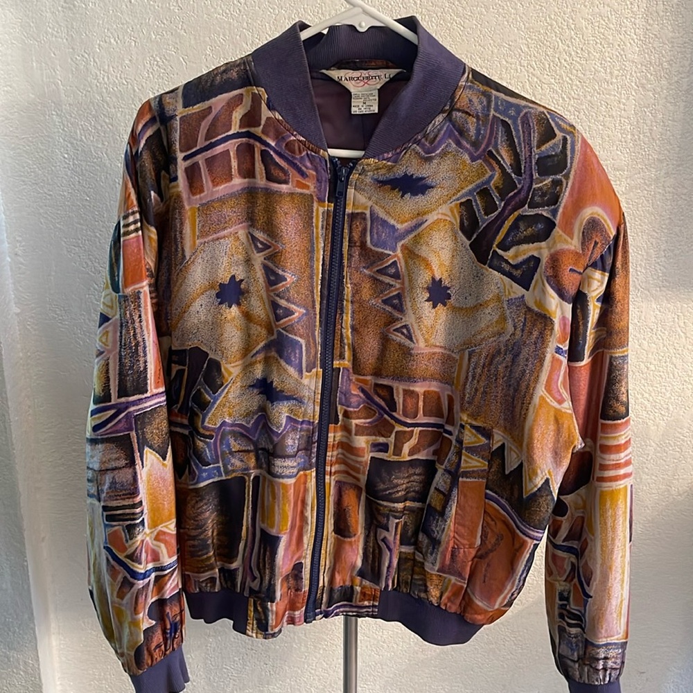 Vintage bomber jacket by Marguerite Li